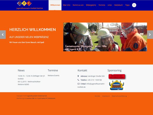 Kunde: Jugendfeuerwehr Krefeld Süd-Ost