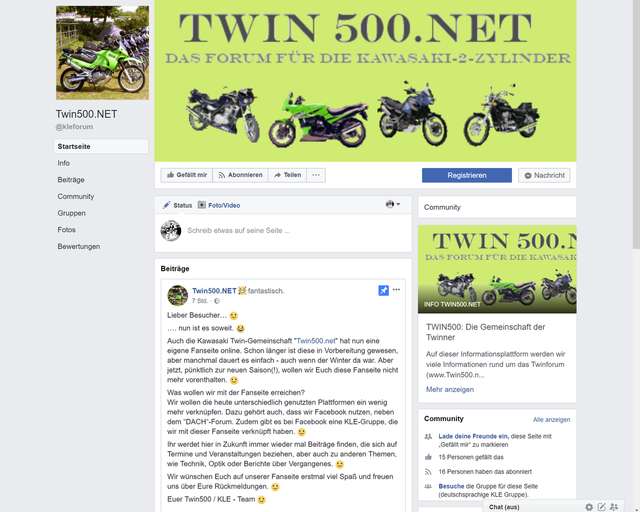 Kunde: Twin500.NET - Kawasakigemeinschaft